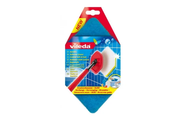 Meilleur prix 🎁 Vileda Toile De Rechange Bad Blitz éponge De Rechange 1 Pièce – Couvercle D’essuie-glace 🔥 1